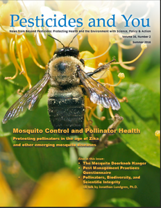 Pesticides and You Summer 2016 Volume 36, Number 2